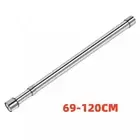 Extendable Telescopic Curtain Rod Rail Wardrobe Closet Clothe Towel Hanging Pole