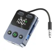 Bluetooth 5.3 Transmitter Receiver for Airplane,Dual Pairing Wireless Bluetoo...