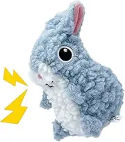 Dog Plush Toys,Tough Crinkle Chew Toys for Dogs | Washable Cartoon Plush Animal, Duck Sheep Bunny Shape Pet Supplies for Boredom Relief Interactive Play