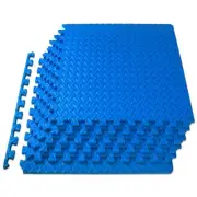 36 EVA Foam Interlocking Exercise Mats 144 Sq Ft Home Gym Floor Tiles ½ Workout