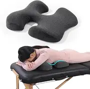 MABOZOO Breast Pillow for Massage, Women's Massage Bolster Pillow Face Down Pillow Supportive Breast Pillow for Massage Nap Portable Travel Sleeping