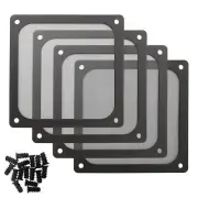 140mm PC Computer Case Fan Dust Filter Grills with Magnet and Screws Ultra Fi...