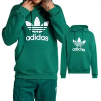 在飛比找蝦皮商城優惠-Adidas Trefoil Hoody 男 綠 三葉草 運