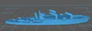 HMAS Albatross - Royal Navy - Wargaming - Axis and Allies - Naval Miniature