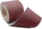 80 Grit Sandpaper Roll 4.5'' Wide 10Yard (= 71Pcs 1/4 Sheet Sandpaper) Abrasive Emery Cloth Sand Paper Roll for Dry Wet Sanding Polishing Wood Metal Glass Automotive Furniture PVC Primers (80 Grit)