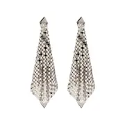 [Rabanne] Rabanne Silver-tone Earrings ONE SIZE SILVER
