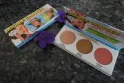 The balm double crosser highlighter bronzer & blush