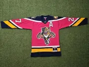 Mitchell & Ness Florida Panthers Scott Mellanby Blue Line Jersey Men's Small NHL