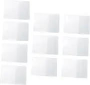 ANDRESLAD 20pcs Transparent Passport Cover Holder with Card Slots Durable Travel Document Protector Id and Certificate Storage Case Convenient and Practical Design for Easy Use