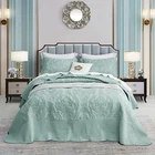 Oversized Bedspread Coverlet Set King Size - Lightweight Bedding Cover - Beautif