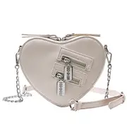 Women Handbag Purse Love heart Shape Crossbody Bags For Women PU leather shoulder Bags Ladies Chain Messenger Bag