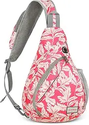 ZOMAKE Sling Bag - 13L Lightweight Crossbody Backpacks Waterproof Backpack for Travel Hiking Outdoor Sport Men Women
