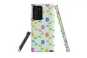 For Samsung Galaxy Note 20 Ultra Case, Armor Back Cover, Colourful Flowerss
