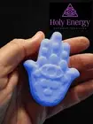 Cool Water Hamsa Soap Handmade Natural Soap Infused With Essential Oil