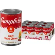 Campbell's Condensed Spicy Nacho Cheese Soup, 10.75 Ounce (Pack of 12)