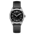 Hamilton H68551733 Khaki Field Black Dial Leather Watch