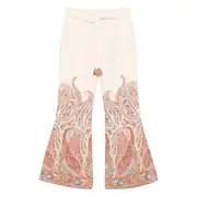 [Zimmermann] Zimmermann Paisley-print Trousers I NUMERIC NEUTRALS