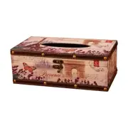 Arc de Triomphe British Vintage Style Home Tissue Box