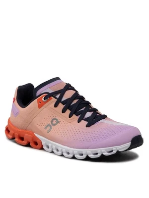 On Cloudflow 3.0 35-98686 Sneaker Women Rose Fiji Lace Up Athletic Running Shoes
