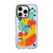 iPhone 16 Pro Clear Case MagSafe Compatible Fruit Salad iPhone Case by Tess Smith-Roberts