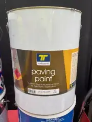 BRAND NEW TRADEPAINT 10 LITRE PAVING-PAINT OIL-BASE COLOUR PAINT