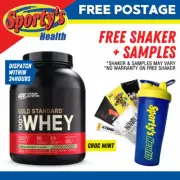 Optimum Nutrition 100% Whey 5lb Gold Standard WPI WPC Protein Chocolate Mint