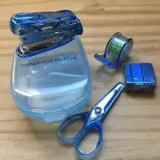 Connecticut Delivers Kids Mini Stationery Kits Stapler Scissor Sticky Tape