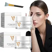 Heykomi Moisturizing Tone-Up Cream, V7 Toning Light Cream Korean, V7 Deep Hydration Waterlight Makeup Cream (2Pack)
