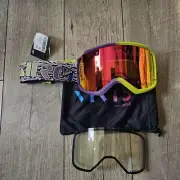 NEW Giro Revolt snow goggles with bonus clear lens for night riding