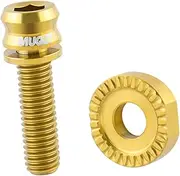 Ｓｉｍｈｏａ Bike Front Derailleur Bolt, Titanium Alloy Bicycle Derailleur Fixed Screw for Mountain Road Bike