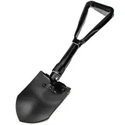 ASR Outdoor Tri Fold Steel Shovel Multi Functional Outdoor Use 23 Inch