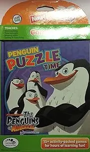 LeapFrog Tag Game Book: Penguins of Madagascar Puzzle Time