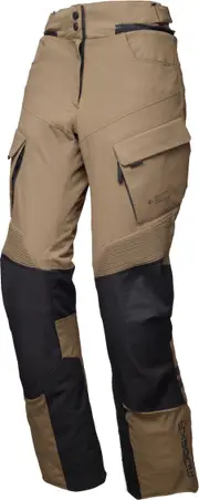 Modeka Lucano, textile pants waterproof women , color: Light Brown/Black , size: 38