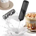 wireless milk frother for cappuccinos Matcha Coffee Lattee Portable Drink Mixer
