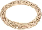 SEWACC Wedding Decoration House Decorations for Home Spring Decorations Grapevine Wreath Frame Wooden Wreath Decorative Wreath Grape Vines Vine Garland Crafts Christmas Vine Bamboo Branch