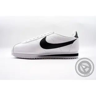 NIKE 女鞋 W CLASSIC CORTEZ 阿甘鞋 白黑【A-KAY0】【807471-101】