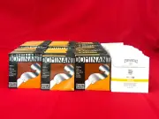 100% Authentic 2 sets Dominant Violin String set with Gold label E Loop 4/4