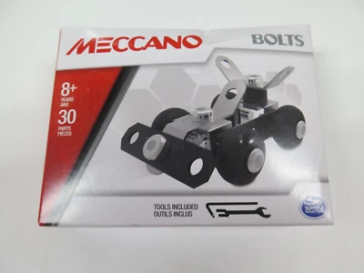 NEW 30PARTS RACE CAR Bolts Erector Building Kit By Meccano, Kids Educational Toy