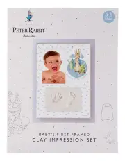 [Peter Rabbit] Baby Hand And Foot Clay Frame Gift Set in Multicolour