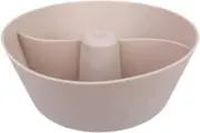 Silicone Snack Bowl for Stanley Cup 40 oz with Handle,Reusable Silicone Divided