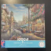 Thomas Kinkade Ceaco Puzzle 2023 1000Pc Spanish Cafe NIB - A5074