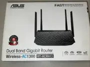 ASUS Router Wireless Dual Band Gigabit AC1300 Fast Lag Free Streaming