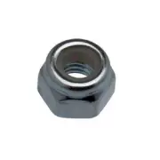 7/16-20 Nylon Insert Lock Nut Zinc Plated Finish Nut (100) 7/16" MADE IN USA