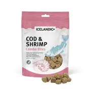 Icelandic+ Cod & Shrimp Combo Bites Dog Treat 85g