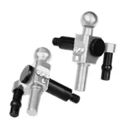 GPM Kyosho RC 1/28 Mini Z PARTS -METAL KNUCKLE ARMS (FOR MR-04) #MR04021 -SILVER
