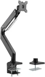 Single Monitor Heavy-Duty Gas Spring Aluminum Monitor Arm Fit Most 17"-35" Monit