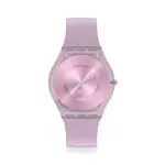 【SWATCH】SKIN超薄 手錶SWEET PINK薰衣草(34MM) 瑞士錶 SS08V100-S14