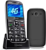 Senior Phone 4G/LTE Unlocked, Big Button, Easy to Use, Big Speaker, 1600mAh AU