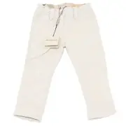 5955M BURBERRY pantalone GIRL velluto beige velvet pant BIMBA