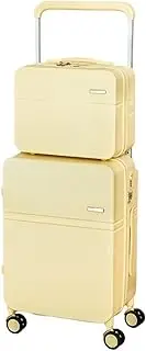 [BIRJXVTO] Carry-on Suitcase Luggage Trolley Suitcase Set with USB Multi-Function Suitcase Boarding Suitcase Telescopic Drawbar Carry-on Suitcases Carry On Luggages